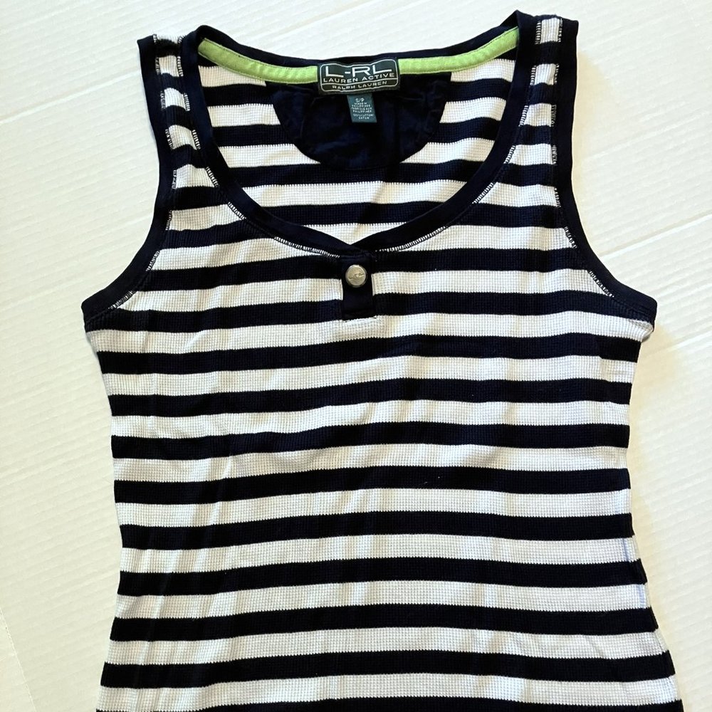Lauren Ralph Lauren Active Striped Tank